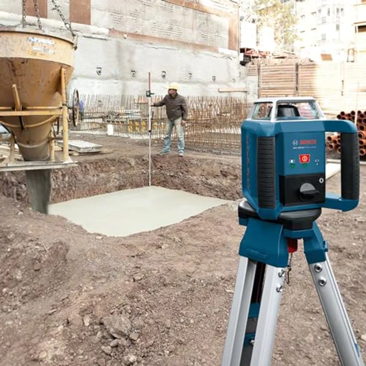 Bosch Professional Rotationslaser GRL 400 H + LR 1, selbstnivellierend mit IP56 Schutz, in L-Boxx – Bild 4
