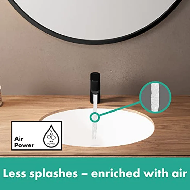 hansgrohe Vernis Blend, Spültischarmatur mit ComfortZone 100, ausziehbarem Strahlformer und EcoSmart-Technologie – Bild 6