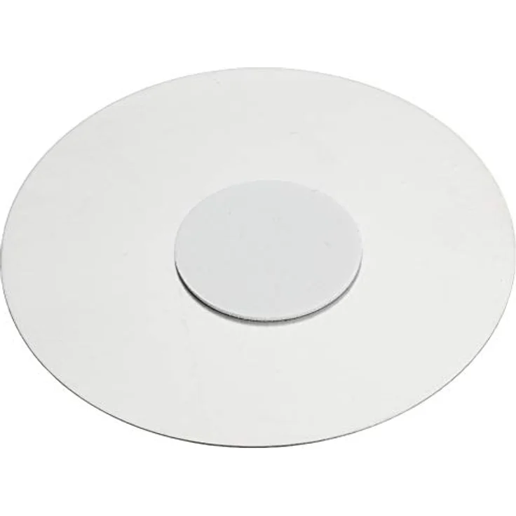 Durable Türschild Picto rund (WC, 83 mm) metallic silber, 490723 – Bild 3