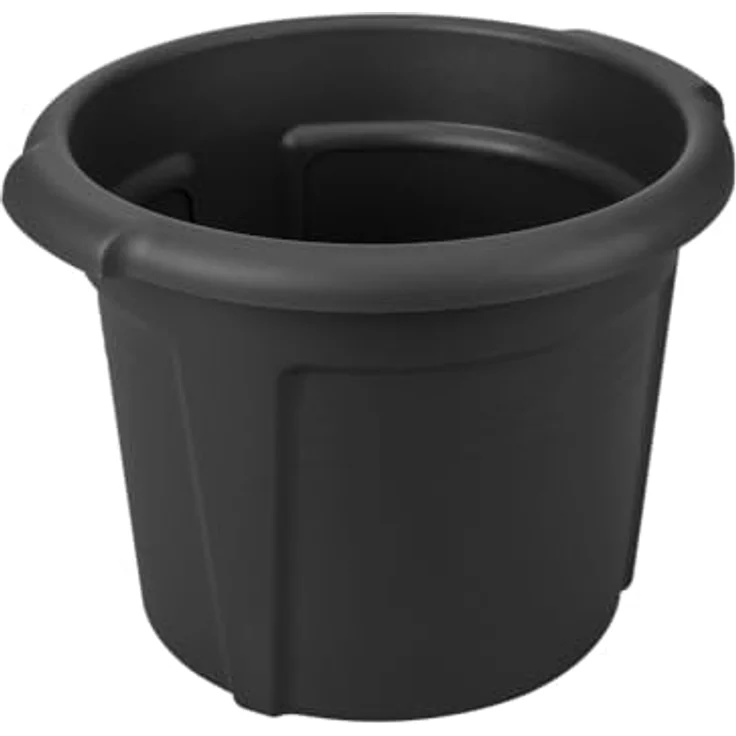 elho Green Basics Kartoffeltopf 33 - Blumentopf für Außen Züchten Und Ernten - 100% recyceltem Plastik - Ø 32.3 x H 25.7 cm - Schwarz/Living Schwarz – Bild 2