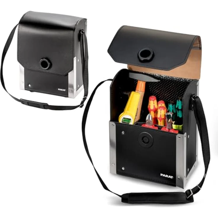 Parat Werkzeugtasche aus Rindleder 230 x 140 x 300 mm m (30200581) – Bild 2
