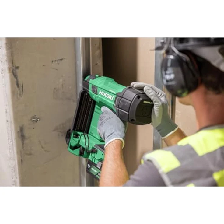 HiKOKI NC1840DAW3Z Akku-Nagler, emissionsfreier Luftfeder-Antrieb mit 110 Joule Schlagenergie, werkzeugloses Magazin, LED-Arbeitslicht – Bild 4