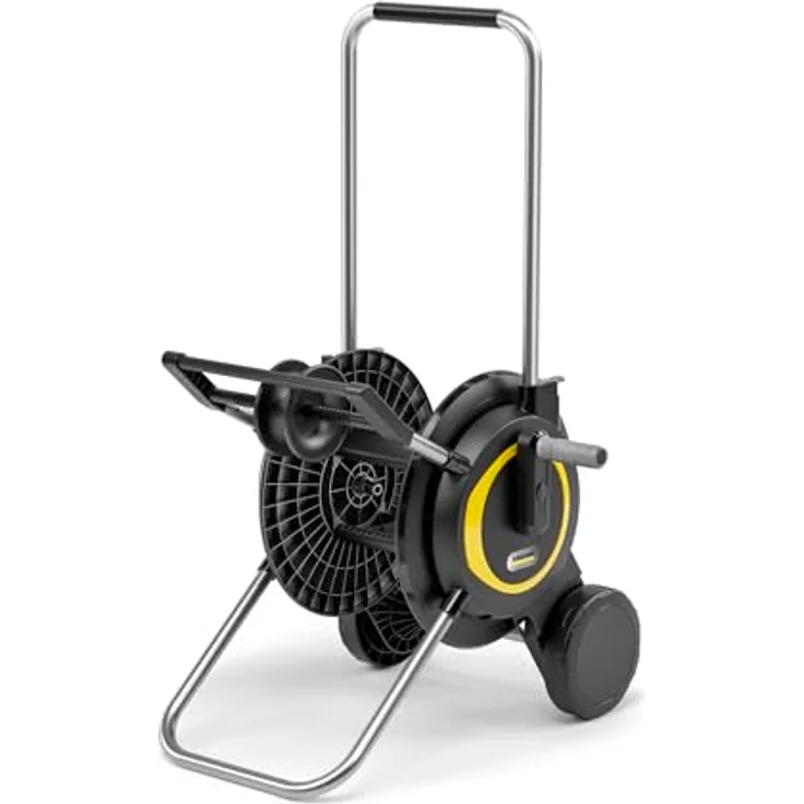 Kärcher Schlauchwagen HT 4, hohe Stabilität, platzsparend und komfortable Schlauchführung, schwarz