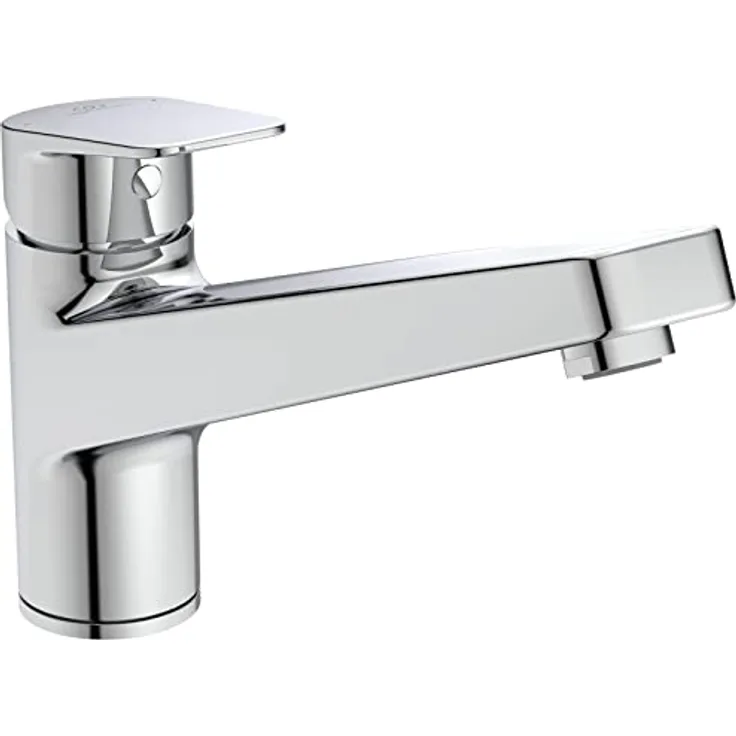 Ideal Standard Ceraplan Neo 1, Küchenarmatur in Chrom mit ECO-Funktion und 360° schwenkbarem Auslauf