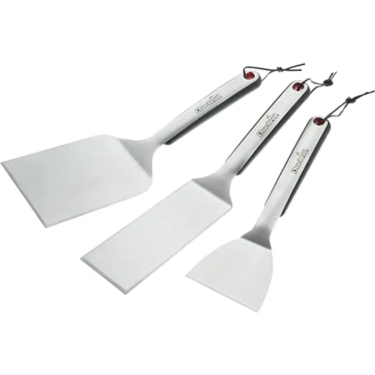 Char-Broil Grill-Starter-Set, Universal-Besteck für Griddle-Grills, langlebig aus hochwertigem Edelstahl mit praktischen Aufhängern