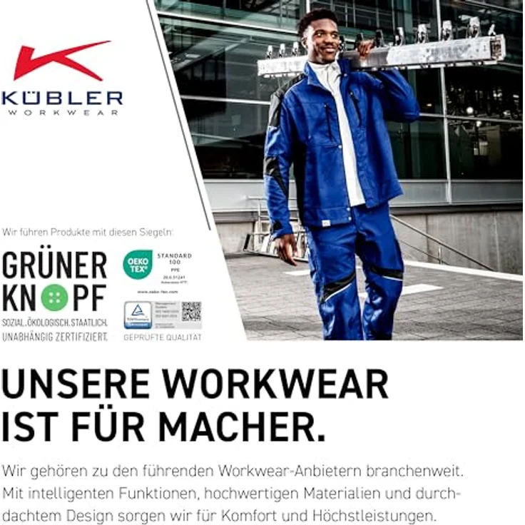 Kübler Activiq Shorts 54, anthrazit-schwarz – Bild 3
