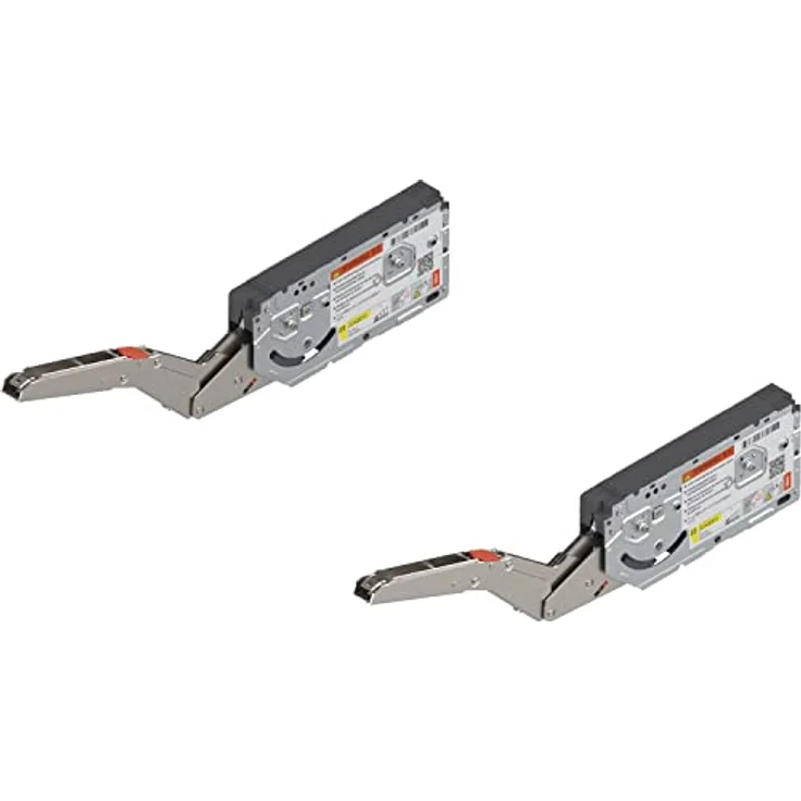 Blum Aventos HK TOP Kraftspeicher TIP-ON griffloses hochklappen (Klappenbeschlag) inkl. Haftplatte, LF 930-2800, Stahl – Bild 1