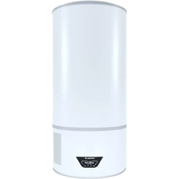 Ariston Lydos Hybrid Wi-Fi 80, Warmwasserspeicher mit Wärmepumpe, Weiß, 46,5 x 5,3 x 100,9 cm, 40,76 kg
