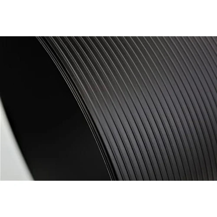 Gartenwelt Riegelsberger PREMIUM PP Sichtschutzstreifen für Doppelstabmatten Farbe Schwarz RAL 9005 Sichtschutz Streifen Zaun 2535 x 190 x 1,35 mm 10 Stück (Set) – Bild 4