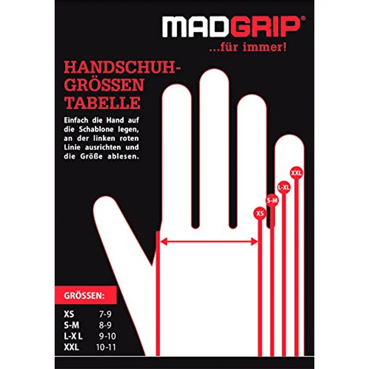 Arbeitshandschuh WINTER GRIP Größe 9 (L) orange/schwarz schützt vor Kälte 1 Paar – Bild 3