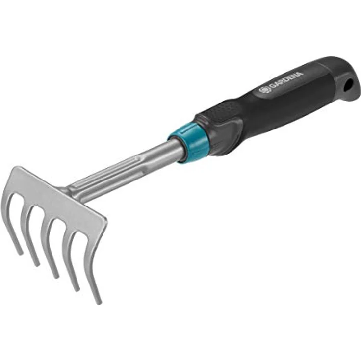 GARDENA Comfort Kleingeräte-Set: ideales Set für Blumenbeet und Balkon bestehend aus Blumenkelle, Kleinbesen und Blumenrechen (8964-60) – Bild 3