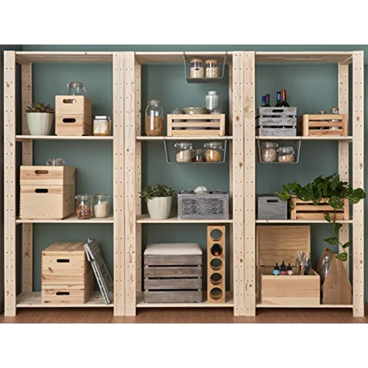 Zeller Klapphocker grau 37 x 32 x 30 cm, Klapphocker aus Kunststoff mit integriertem Tragegriff und rutschhemmender Oberseite – Bild 2