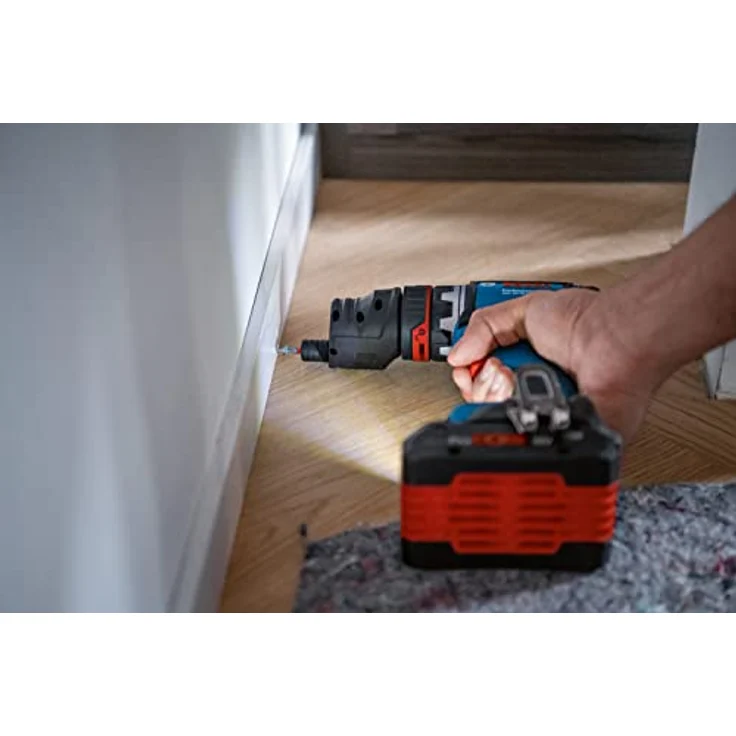 Bosch Professional 18V System Akku-Schrauber GSR 18V-90 FC FlexiClick System, hartes Drehmoment von 64 Nm, bürstenloser Motor, 2 Gänge,Inklusive 2x Akku 4,0Ah ProCORE, Ladegerät – Bild 5