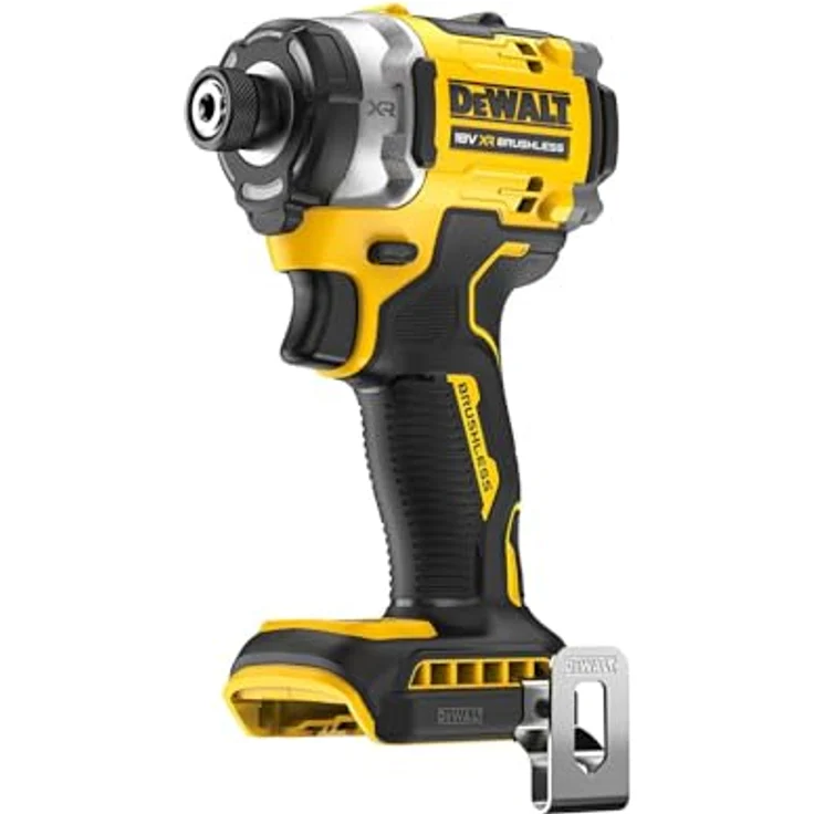 DeWALT Akku-Schlagschrauber DCF860NT 18V 1/4 Zoll Aufnahme Drehschlagschrauber, Basisgerät (ohne Akku und Ladegerät) – Bild 2