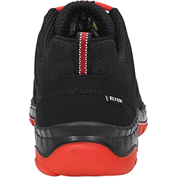 ELTEN MADDOX black-red Low ESD S3 729561, Arbeitsschuh mit Stahlkappe und metallfreiem Durchtrittschutz – Bild 5