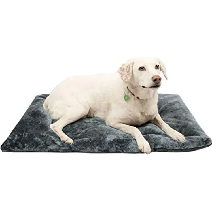 ZOLLNER Hundebett Hundekissen 60x90 cm, aus Polyester, waschbar, tragbar, grau