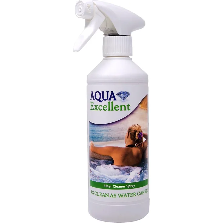 BRAST Aqua Excellent Filter Cleaner Spray 0,5 Liter mit ausführlicher Deutscher Anleitung