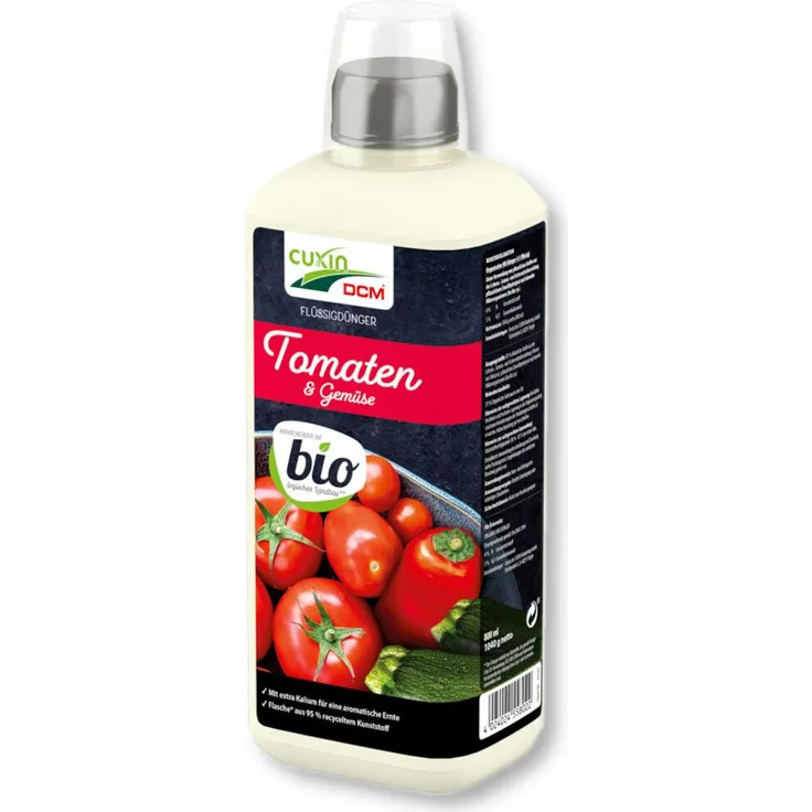 Cuxin Flüssigdünger für Tomaten & Gemüse Bio, 800 ml
