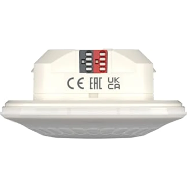 Theben LUXA 103 S360-12 KNX UP WH, Präsenzmelder für KNX-Bussystem mit 360° Erfassungsbereich, weiß