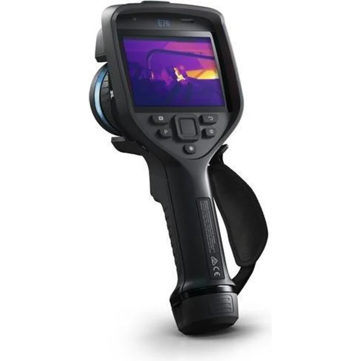 FLIR E76-42, Wärmebildkamera mit 42°-Objektiv, LCD-Touchscreen, Temperaturbereich -20 bis 650°C, 30Hz, IP54, automatische Fokussierung, SD-Karten-Speicher