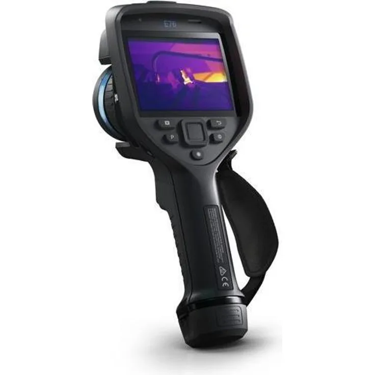 FLIR E76-42, Wärmebildkamera mit 42°-Objektiv, LCD-Touchscreen, Temperaturbereich -20 bis 650°C, 30Hz, IP54, automatische Fokussierung, SD-Karten-Speicher