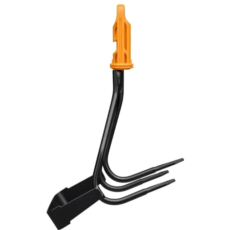 Fiskars Grubber 1080685, 132 mm QuikFit™ mit gehärteter Kohlenstoffstahlklinge für Kultivierung, Vertikutierung, Belüftung und Bodenlockerung – Bild 6