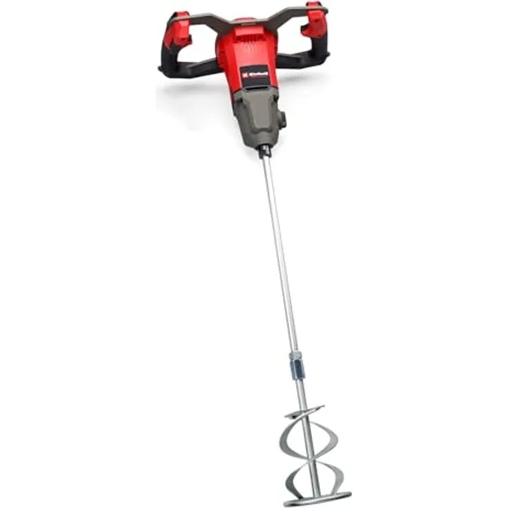 Einhell Rührwerk Farb-Mörtelrührer TP-MX 1700-2 CE, 1700 Watt, Ø 120 mm, für Farben, Putz, Beton, Mörtel oder Gips, in blau