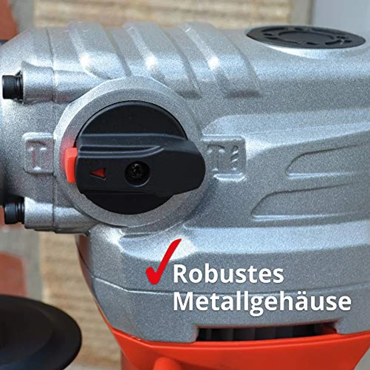 Hecht Bohrhammer 1036, 1500W SDS-Plus, 4250 U/min, mit Koffer und Zubehör für Beton und Stein – Bild 5