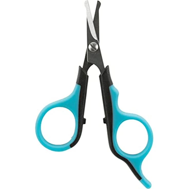 Trixie 2360 Gesichts- und Pfotenschere, 9 cm, 1 Stück (1er Pack) – Bild 1
