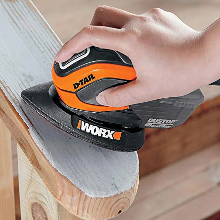 Worx WX648.2 Multischleifer 65 W, Schwarz – Bild 7