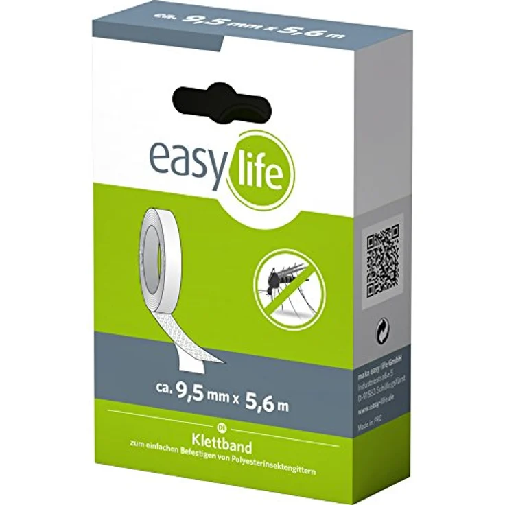easy life Befestigungsband 5,6m für Fliegengitter selbstklebendes Klettband – Bild 2