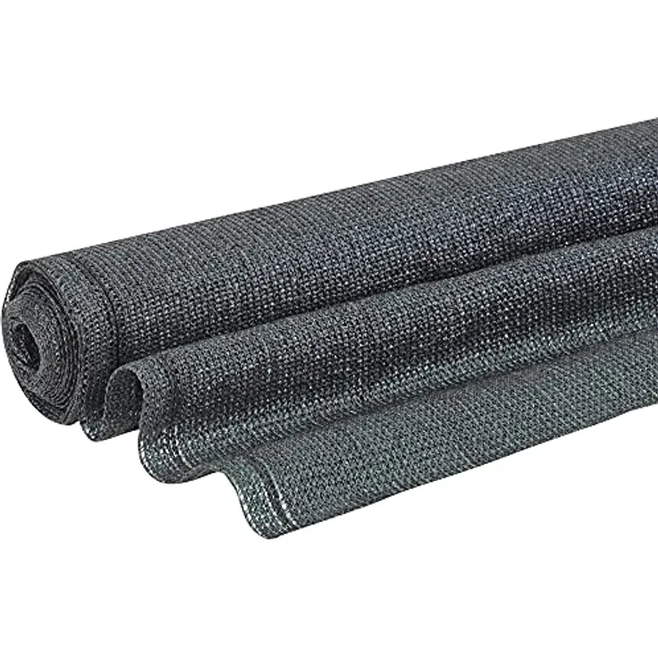 Windhager Zaunblende Screenex ECO, Sichtschutznetz für Garten und Balkon, inkl. Befestigungsschnur, grün, 1 x 25m, 150 g/m²