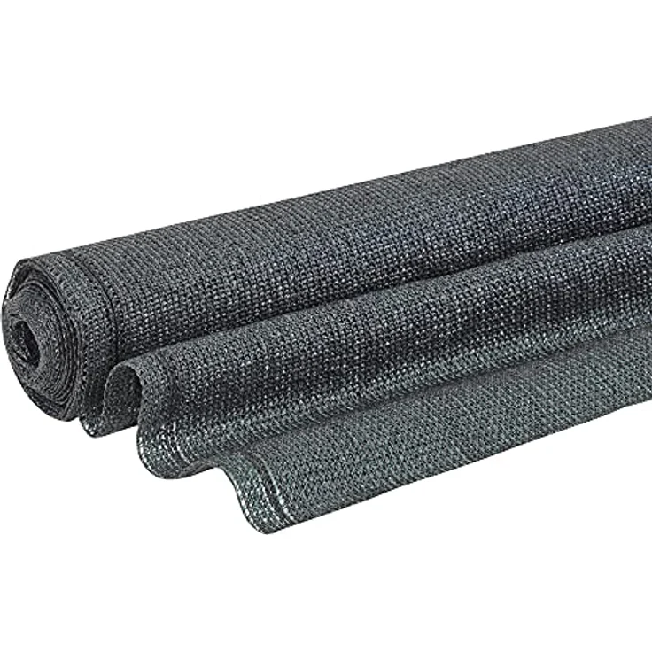 Windhager Zaunblende Screenex ECO, Sichtschutznetz für Garten und Balkon, inkl. Befestigungsschnur, grün, 1 x 25m, 150 g/m² – Bild 1