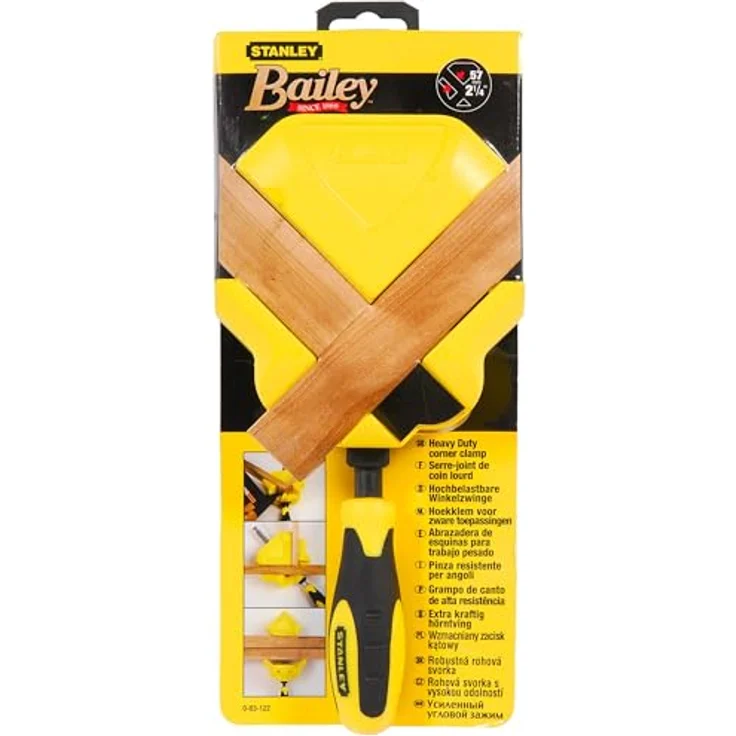 STANLEY Winkel-Schraubzwinge Stanley, Resistent, Reversibel – Bild 3