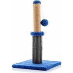 InnovaGoods Kratzstangen-Massagepfosten mit Ball für Katzen Miausage, Sisalstangen & Plüschball, Mehrfarbig - Preisvergleich