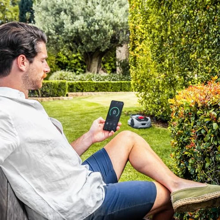 Cecotec GrassHopper 500 Connected, Mähroboter für Rasenflächen bis 500 m², WLAN-fähig, 20 V Lithium-Ionen-Akku, Schnitthöhenanpassung 20-55 mm, leichte Bauweise, max. Steigung 27 % – Bild 5