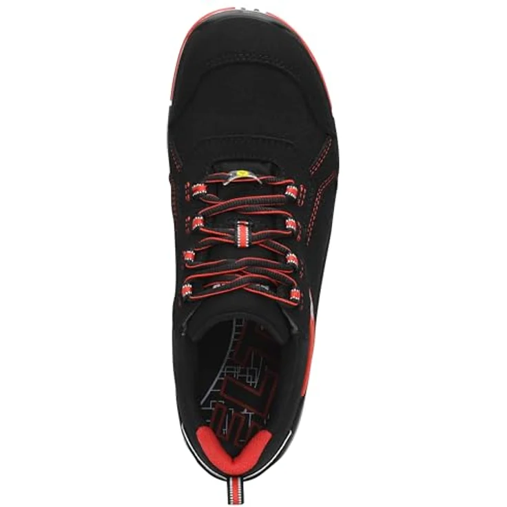 ELTEN IAN XXTP red Low ESD S2 Sicherheitsschuh, hydrophobiertes Mikrofaser/Textil, Zehenschutzkappe, rutschhemmende Zweischichtensohle, Größe 35-49 – Bild 6