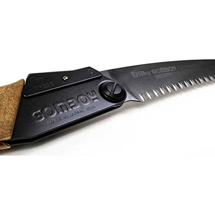Silky Gomboy Curve Professional, Handsäge mit 240 mm gebogener Klinge, impulsgehärteten Zähnen, schwarzer Nickel-Zinn-Beschichtung und ergonomischem Griff – Bild 7