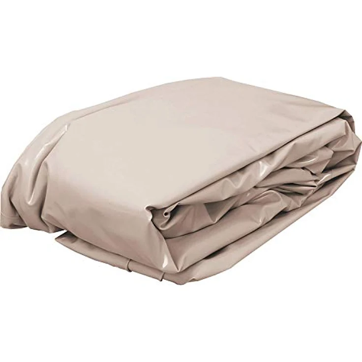 Waterman Poolfolie Ersatzfolie Rundbecken 500x110cm - Dicke 0,4mm - Einhängebiese - sandfarben – Bild 1