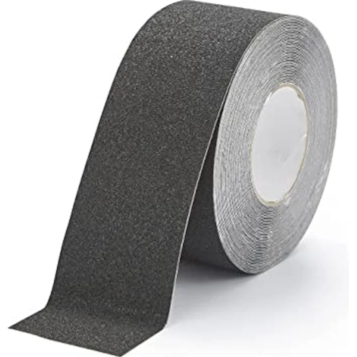 Durable Antirutschband standard DURALINE GRIP, 75 mm x 15 m, zur Sicherung von Treppen, Rampen etc., schwarz, 108401