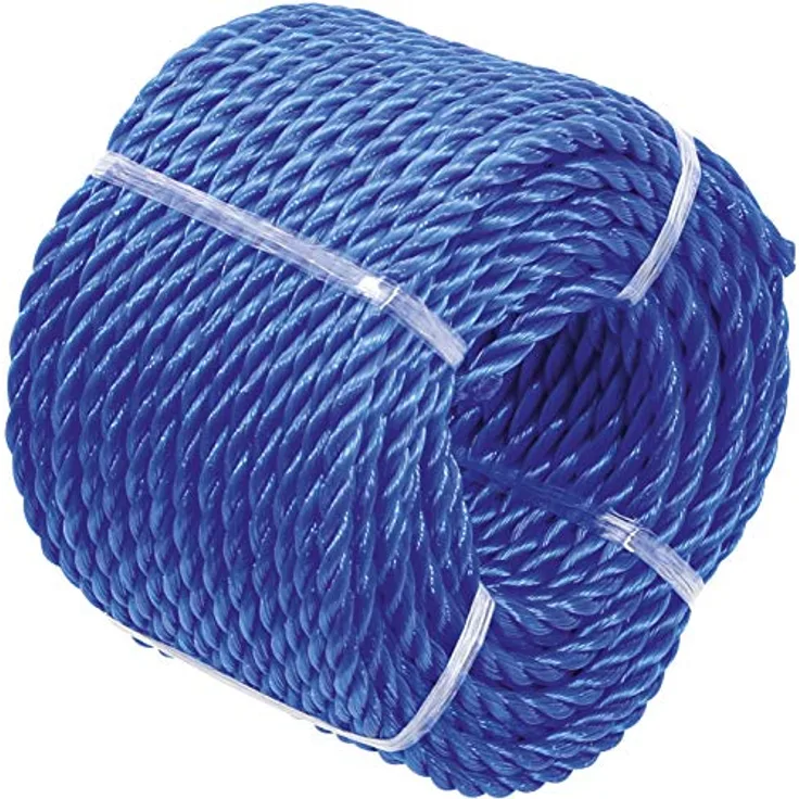BGS Diy 80804 | Kunststoff-Seil / Allzweckseil | 4 mm x 20 m | blau - Preisvergleich