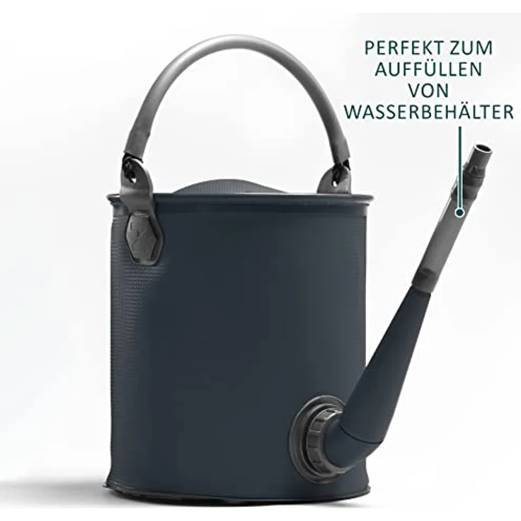 Colapz Faltbare Gießkanne 7L & Falteimer 9L, platzsparendes Design für Camping & Garten, lebensmittelecht und UV-beständig – Bild 5