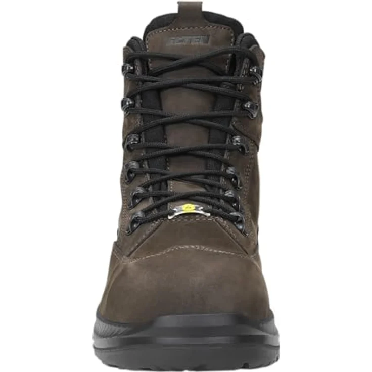 Elten Sicherheitsstiefel THELON XXG GTX brown Mid ESD S3 HI CI, Gr. 40 - Wasserdichtes Nubukleder, GORE-TEX Innenfutter, rutschhemmende Gummi-Laufsohle – Bild 4