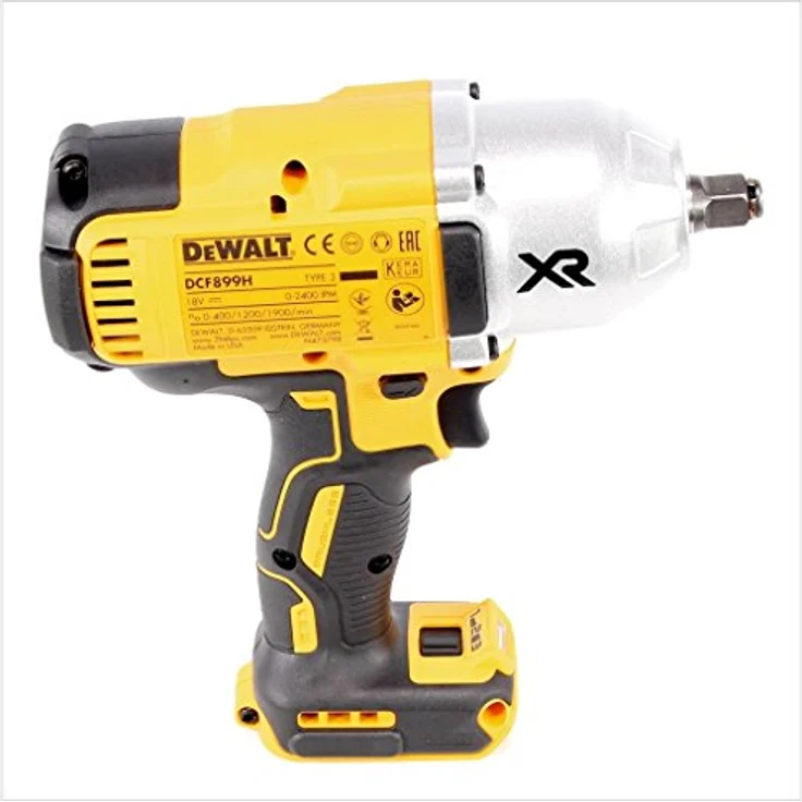DeWalt Bürstenloser Akku Schlagschrauber DCF899HN - Kfz Schlagschrauber mit HOG-Haltering, ideal zum Reifenwechsel Drehmoment einstellbar 1-2 Zoll 18V Max. Drehmoment: 950 Nm – Bild 4