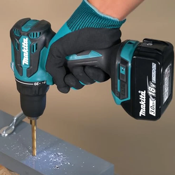 Makita DDF490RFJ Akku-Bohrschrauber 18V, bürstenlos, inkl. 2x 3,0 Ah Akku + Ladegerät, im Makpac – Bild 13