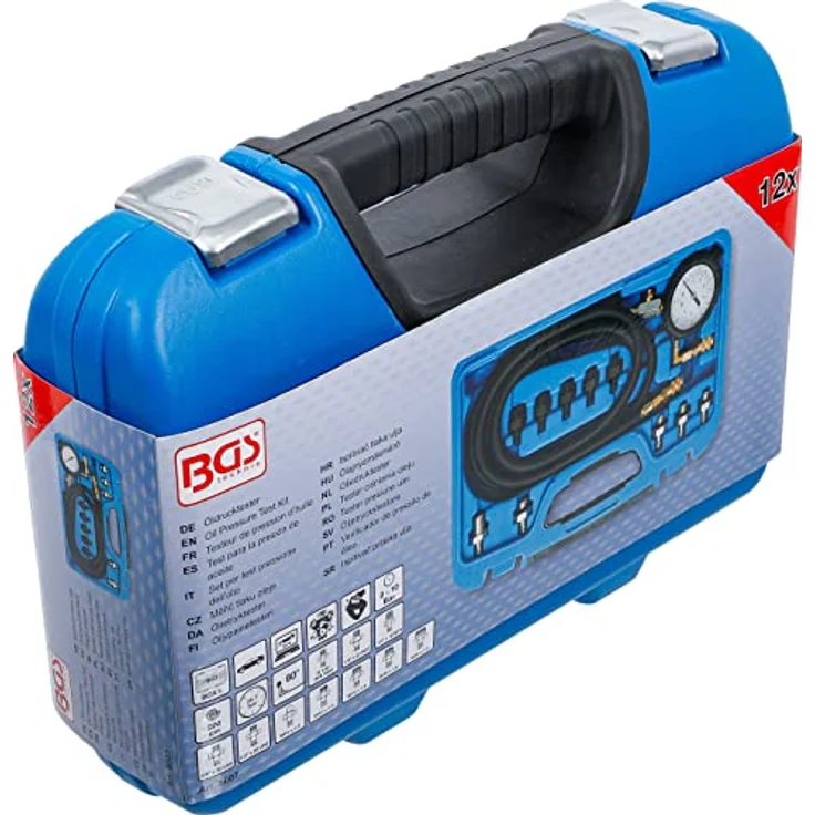 BGS 8007 | Öldrucktester | Öldruckprüfer | Öl-Messgerät | Öldruckmesser | Öldruck-Prüfer | 0 - 10 bar – Bild 6