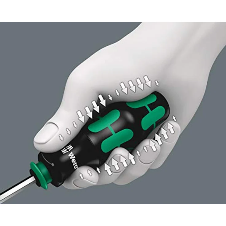 Wera Kraftform Kompakt 25, 7-teiliges Werkzeugset mit Bajonett- und Rapidaptor-Technologie, kompakt und ergonomisch – Bild 9