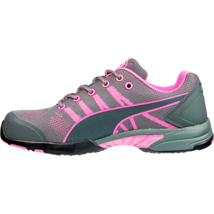 Puma Sicherheitsschuhe Damenhalbschuhe S1, Stahlkappe, IQ.CELL Dämpfung, SAFETY KNIT, Gummisohle, Größe 40 – Bild 4