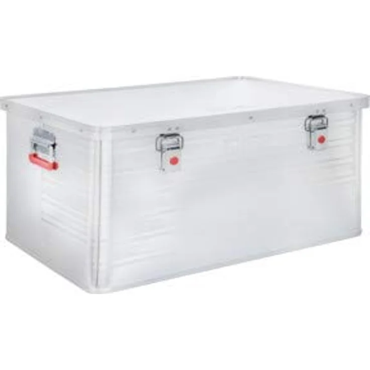 Stier Werkzeugkoffer Alubox, robuste Aluminium-Box mit gummierter Dichtung, stapelbar, spritzwassergeschützt und mit verchromtem Stahlverschluss – Bild 1