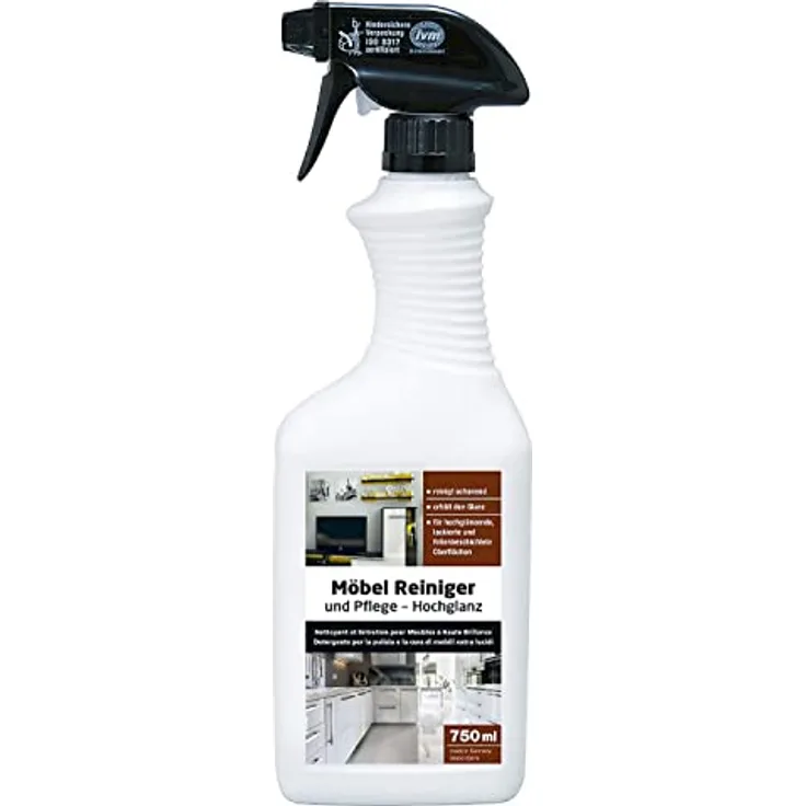 Trend Line Möbel Reiniger und Pflege hochglanz 750 ml Universalreiniger mit streifenfreiem Glanz - Preisvergleich